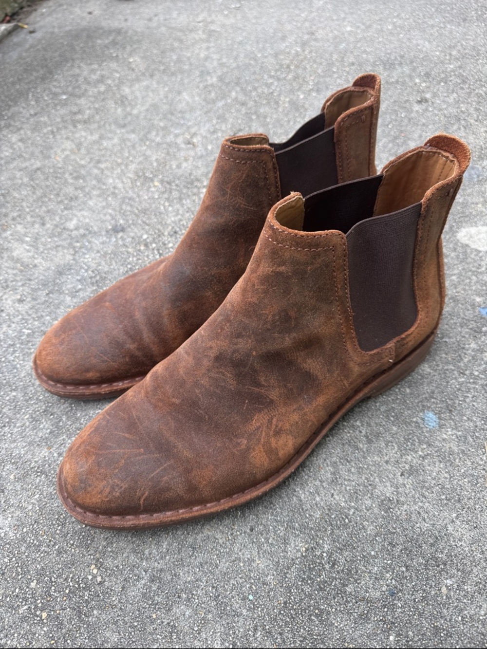 Trask Men's Britton Brown Chelsea Boot 10